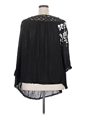 Curations 3/4 Sleeve Blouse (view 2)