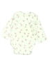 Assorted Brands Floral Green Long Sleeve Onesie Size 3-6 mo - photo 2