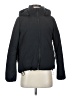 Uniq 100% Cotton Solid Black Snow Jacket Size XS - photo 1