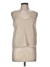 H&M 100% Polyamide Tan Sleeveless Top Size 8 - photo 1