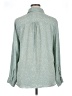 Maurices 100% Polyester Stars Green Long Sleeve Blouse Size XL - photo 2