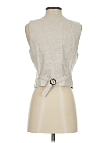 Banana Republic Factory Store Sleeveless Button-Down Shirt (view 2)