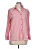 Unbranded Color Block Pink 3/4 Sleeve Button-Down Shirt Size L - photo 1