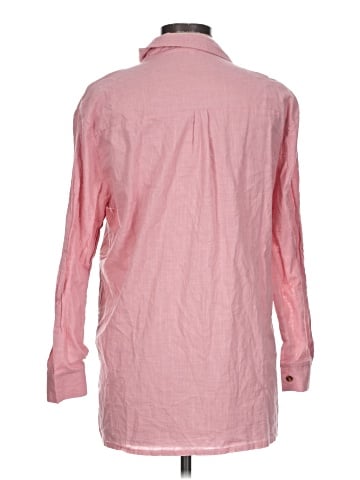 Unbranded 3/4 Sleeve Button-Down Shirt (view 2)