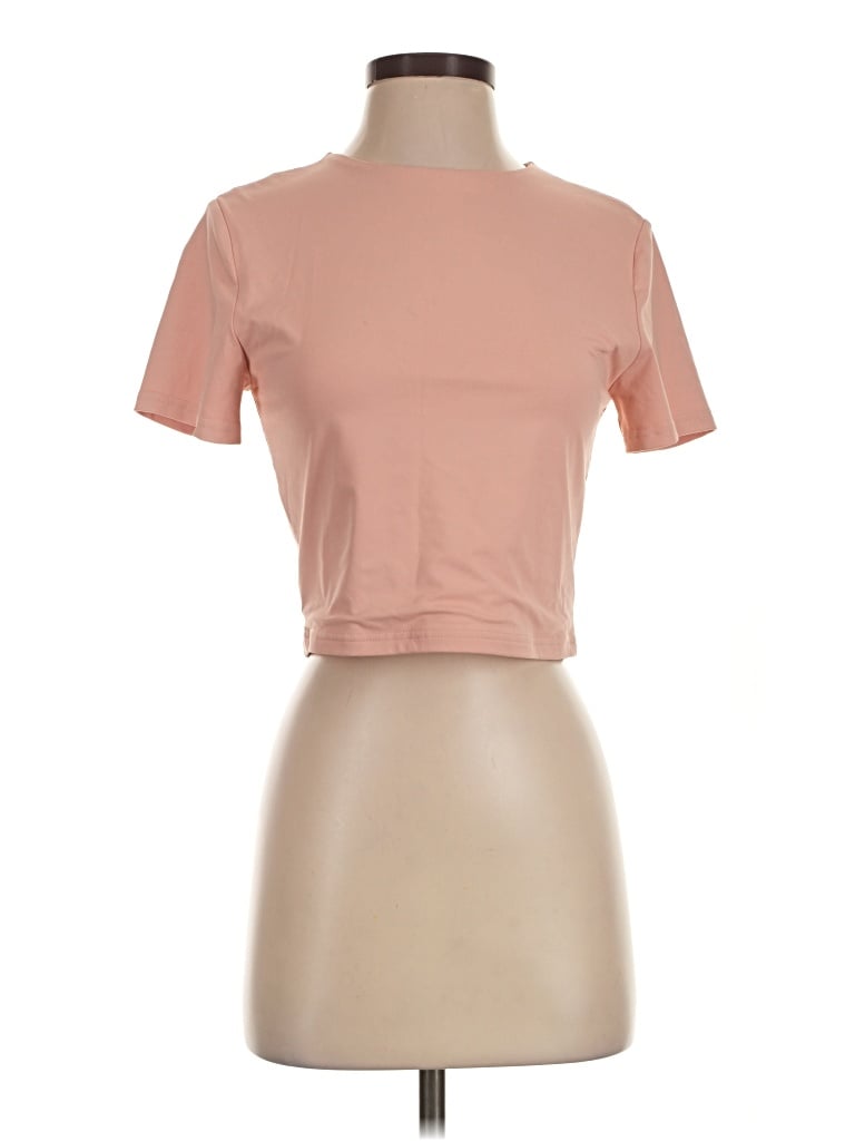 Pre-owned Reoria Short Sleeve T-shirt In Pink