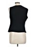 Finity Studio Black Sleeveless Blouse Size 12 - photo 2