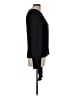 Milly Black Long Sleeve Silk Top Size 10 - photo 4