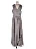 JJ's House 100% Polyester Gray Cocktail Dress Size 3X - photo 1