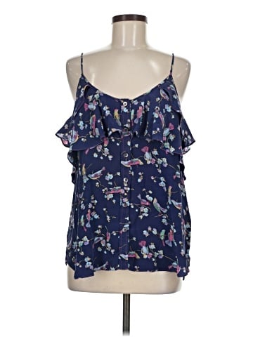 Rebecca Taylor Sleeveless Silk Top (view 1)
