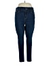 CALVIN KLEIN JEANS Solid Blue Jeans Size 16 - photo 1