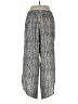 Raya Sun 100% Rayon Chevron-herringbone Silver Casual Pants Size L - photo 2