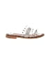 Nicole Miller New York Silver Sandals Size 7 1/2 - photo 1
