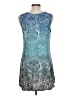 Soma Paisley Teal Casual Dress Size L - photo 2
