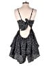 Shein 100% Polyester Polka Dots Black Romper Size L - photo 2
