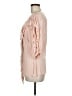 Boston Proper 100% Rayon Pink 3/4 Sleeve Blouse Size M - photo 5