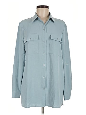 Hilary Radley Long Sleeve Blouse (view 1)