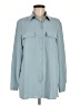 Hilary Radley 100% Polyester Blue Long Sleeve Blouse Size M - photo 1