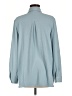 Hilary Radley 100% Polyester Blue Long Sleeve Blouse Size M - photo 2