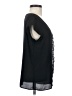 Express 100% Polyester Black Short Sleeve Blouse Size XS - photo 4