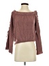 Polly & Esther 100% Acrylic Brown Pullover Sweater Size S - photo 1