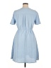 Monteau 100% Polyester Blue Casual Dress Size XL - photo 2