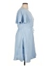 Monteau 100% Polyester Blue Casual Dress Size XL - photo 4