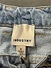 Industry 100% Cotton Blue Denim Skirt Size 6 - photo 4