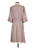 H&M 100% Polyester Solid Gray Casual Dress Size S - photo 2