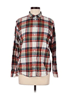 J.Crew Factory Store Long Sleeve Button-Down Shirt (view 1)