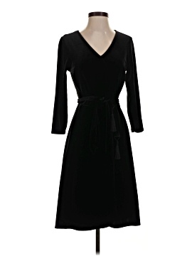 cocktail party j jill dresses j jill dress large Faux Wrap Velvet Black -Country festive Cocktail Party