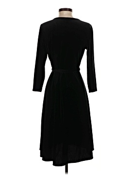 jjill cocktail dresses Women's Tall Open-Stitched Dress (Black) (Size: MT)