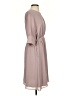 H&M 100% Polyester Solid Gray Casual Dress Size S - photo 4