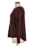 Pulse 100% Polyester Tweed Burgundy Pullover Sweater Size XL - photo 5