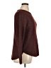 Pulse 100% Polyester Tweed Burgundy Pullover Sweater Size XL - photo 4