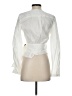 Intermix 100% Cotton Ivory Long Sleeve Blouse Size 2 - photo 2