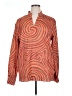 Unbranded Orange Long Sleeve Blouse Size XL - photo 1