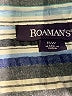 Roaman's Stripes Blue Short Sleeve Button-Down Shirt Size 16W - photo 7