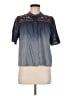 Zara Blue Short Sleeve Blouse Size M - photo 1