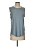 Theory Blue Sleeveless T-Shirt Size 00 - 0 - photo 1