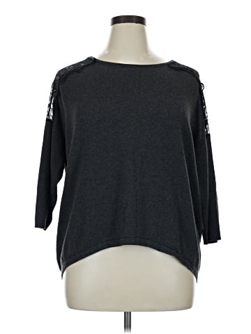 LC Lauren Conrad 3/4 Sleeve Top (view 1)