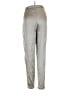 Eileen Fisher 100% Silk Metallic Silver Silk Pants Size L - photo 2