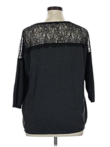 LC Lauren Conrad 3/4 Sleeve Top (view 2)
