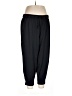 Nike 100% Polyester Solid Black Track Pants Size 1X - photo 1