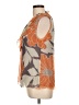 Tabitha 100% Silk Orange Sleeveless Silk Top Size 12 - photo 5