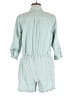 CAbi 100% Cotton Solid Teal Romper Size M - photo 2