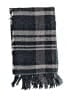 Simply Noelle 100% Polyester Plaid Gray Scarf One size - photo 2