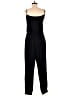 Bar III Solid Black Jumpsuit Size XL - photo 2