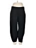 Eileen Fisher Solid Black Active Pants Size L - photo 1