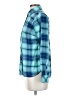 Talbots Plaid Blue Long Sleeve Button-Down Shirt Size XS - photo 5