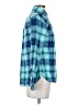 Talbots Plaid Blue Long Sleeve Button-Down Shirt Size XS - photo 4
